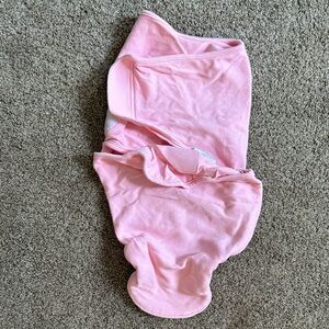 Aiden & Anais Baby Girl Pink Cotton Swaddle Wrap 0-3 Months